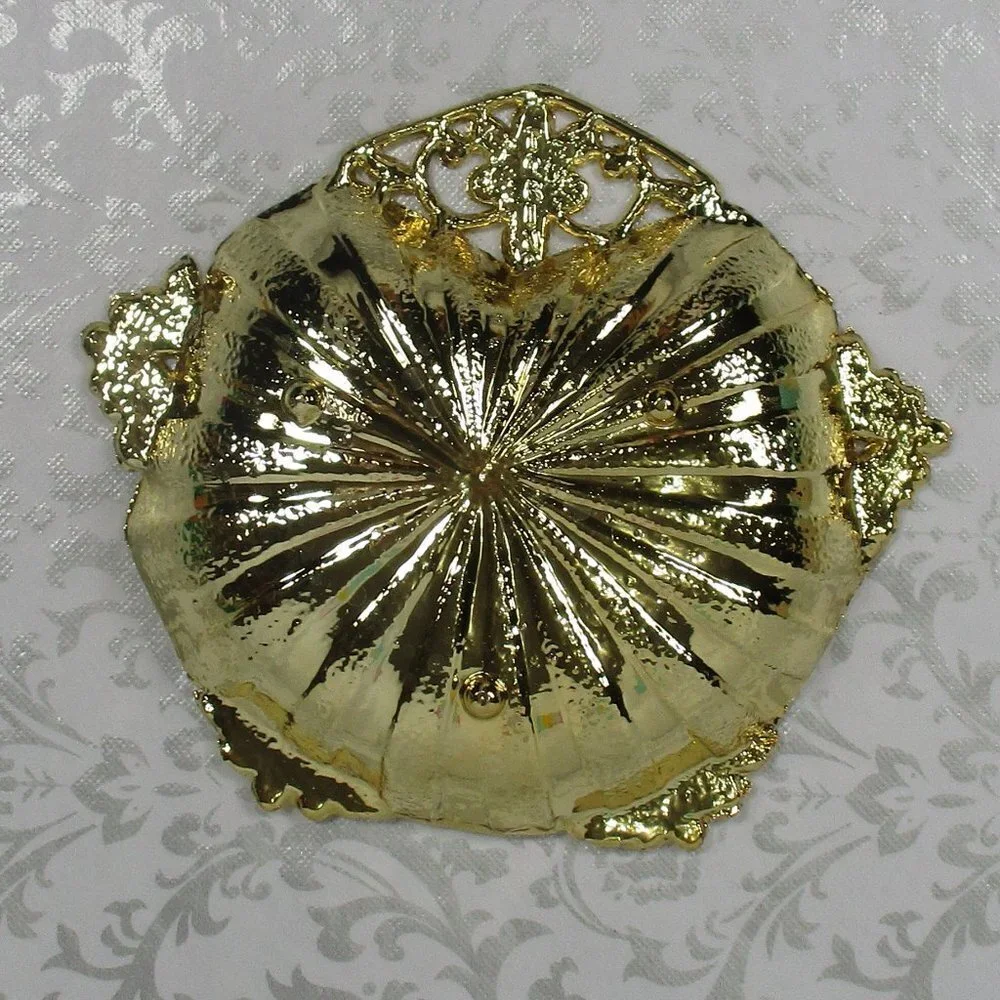Metal GOLD Color Shell Soap Holder NIB